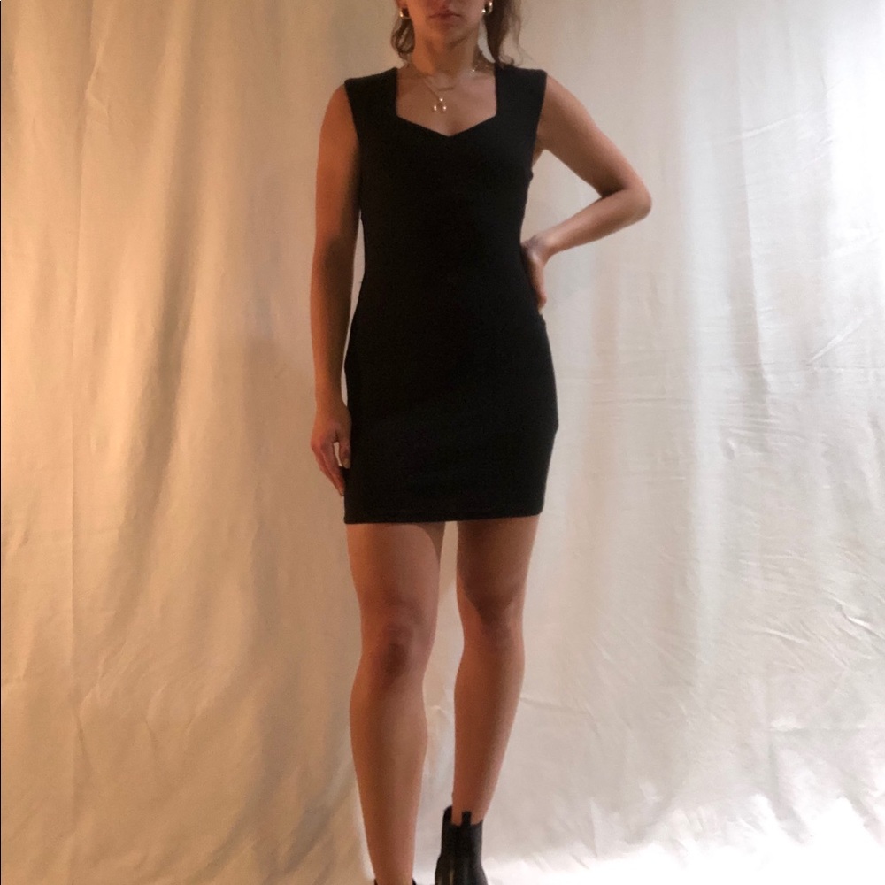 Classy black dress